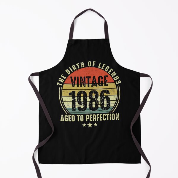 Item preview, Vintage 1986, 40th Birthday The Birth Of Legends designed and sold by FernaRoje.