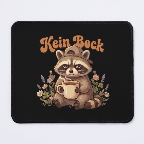 Item preview, Kein Bock Waschbär Lustiger Kaffee Morgenmuffel designed and sold by Jaroslaw-S.
