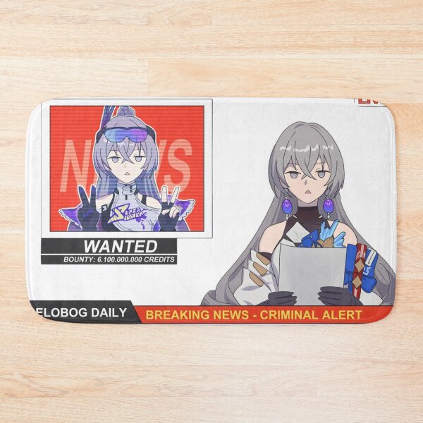 Item preview, Bronya and Silverwolf Breaking News Honkai Star Rail designed and sold by KomiArts.