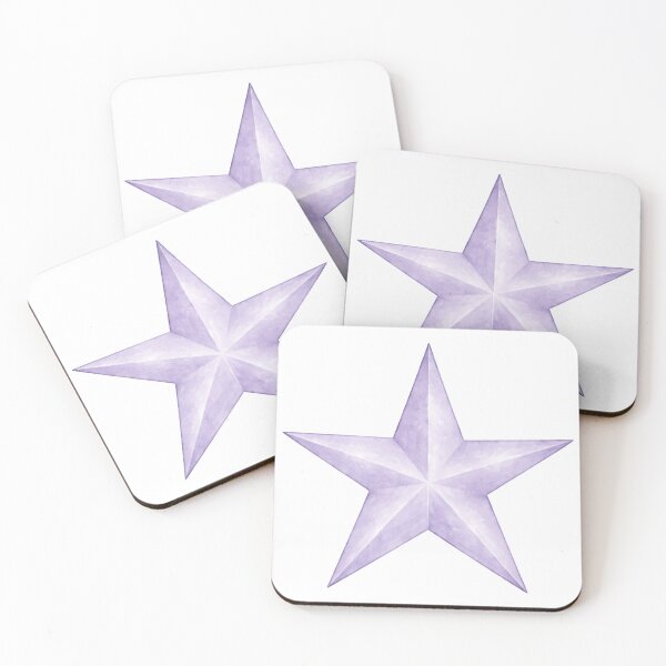 Item preview, Lavender Watercolor Star designed and sold by Blink Art Studio.