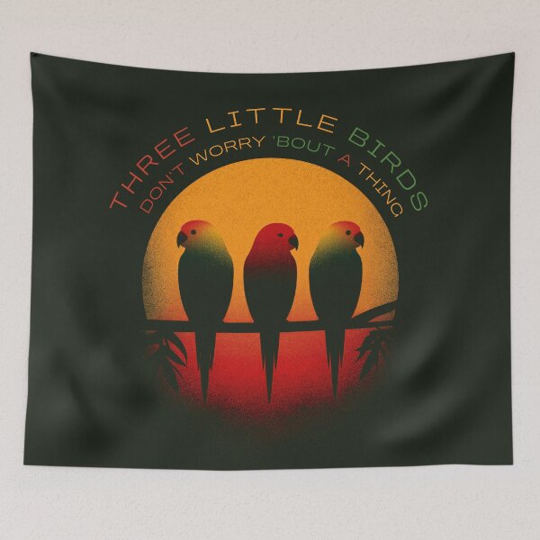 Item preview, Copy of Three Little Birds - Reggae designed and sold by blackdogshop.