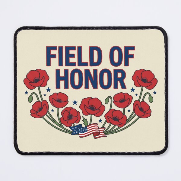 Item preview, Field of Honor Memorial Day Poppy Tribute designed and sold by MythicCotton.