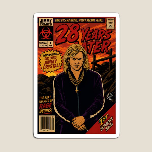 Item preview, 28 YEARS LATER JIMMY CRYSTAL COMIC COVER PRINT JACK O'CONNELL  designed and sold by Campbell0395.