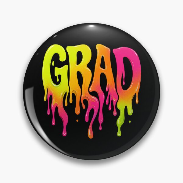 Item preview, Psychedelic Melting Liquid Typography GRAD 2026 designed and sold by AnkitCreates.
