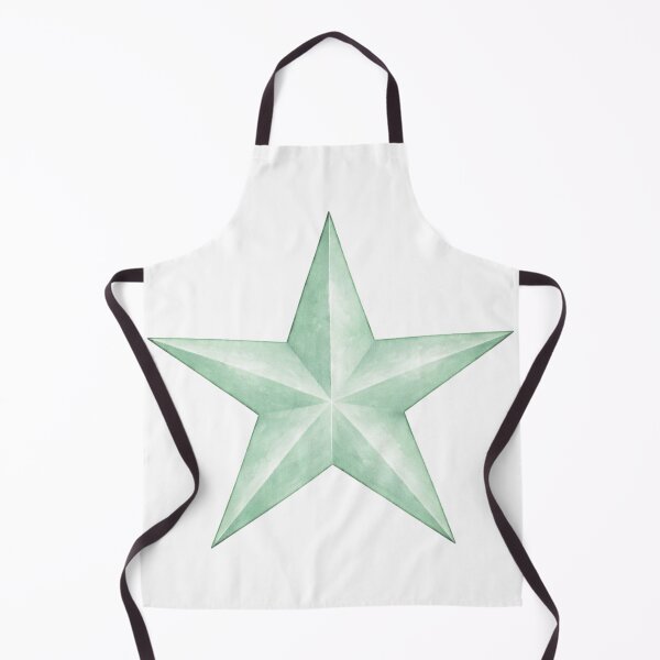 Item preview, Mint Watercolor Star designed and sold by Blink Art Studio.