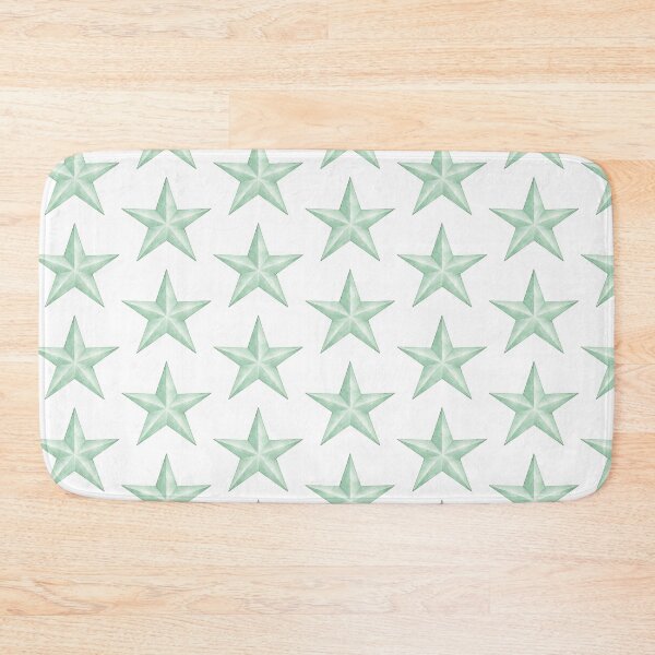 Item preview, Mint Watercolor Star designed and sold by Blink Art Studio.