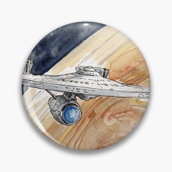 Item preview, starship enterprise painting,  designed and sold by sid1802.
