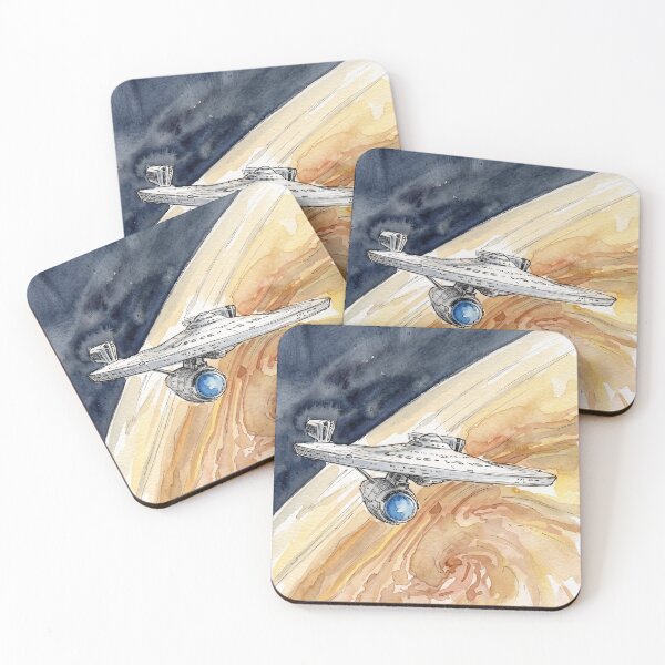 Item preview, starship enterprise painting,  designed and sold by sid1802.