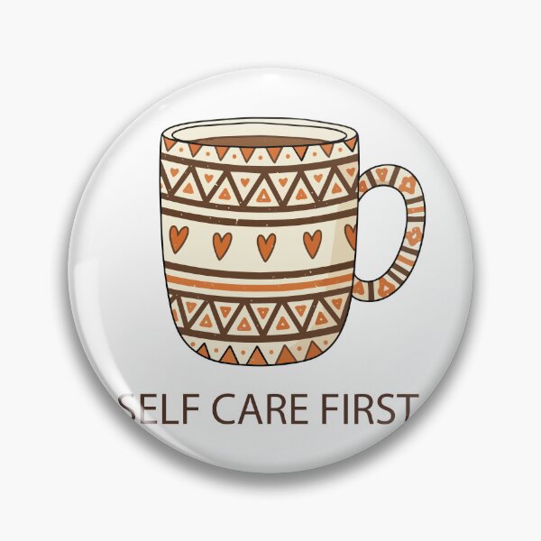 Item preview, Self Care First Aesthetic Coffee Mug Art - Boho Terracotta Self Love Quote designed and sold by BestChoiceService.