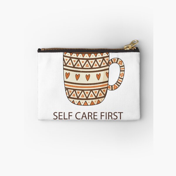 Item preview, Self Care First Aesthetic Coffee Mug Art - Boho Terracotta Self Love Quote designed and sold by BestChoiceService.