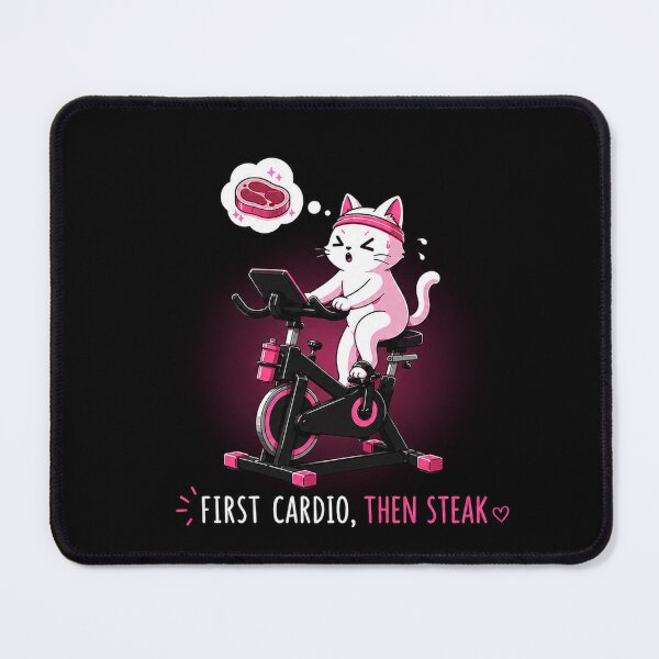 Item preview, First cardio, then steak designed and sold by KiyomiArt.