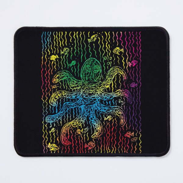 Item preview, Rainbow Octopus and Fish under the Sea designed and sold by Bellewood222.
