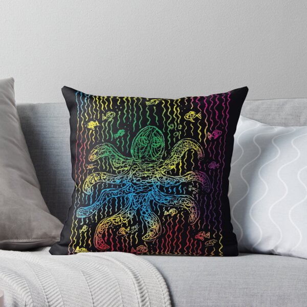 Item preview, Rainbow Octopus and Fish under the Sea designed and sold by Bellewood222.