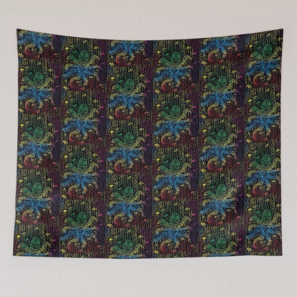 Item preview, Rainbow Octopus and Fish under the Sea designed and sold by Bellewood222.