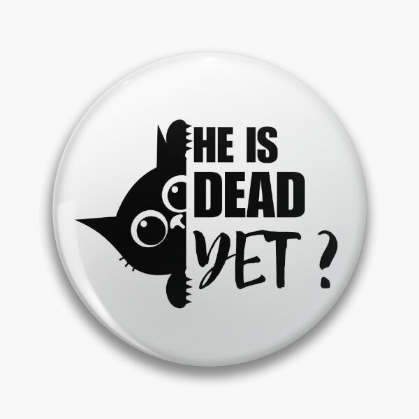 Item preview, Black Cat Dark Humor Vintage designed and sold by Maniutek.