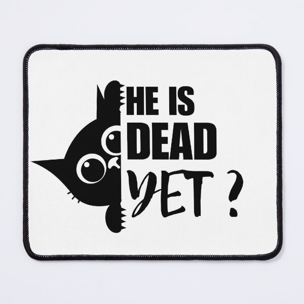 Item preview, Black Cat Dark Humor Vintage designed and sold by Maniutek.