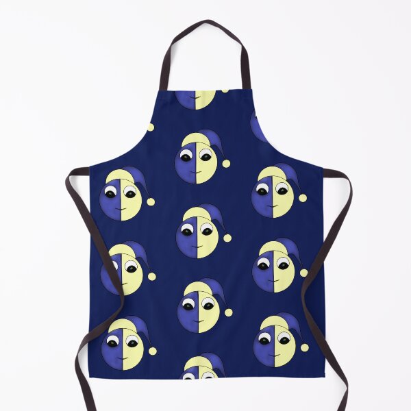 Item preview, Blue and Yellow Cute Jester Sports Fan Art designed and sold by SahmatArt.