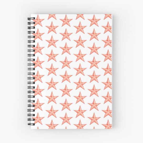 Item preview, Coral Watercolor Star designed and sold by Blink Art Studio.