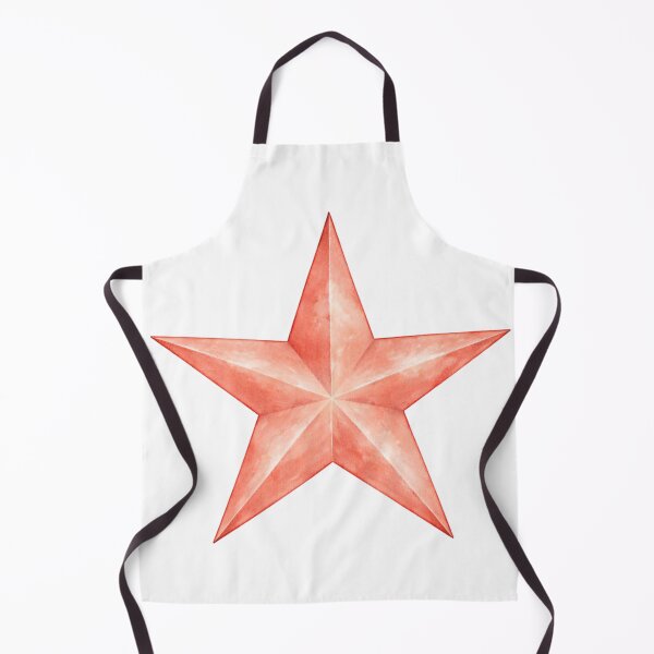 Item preview, Coral Watercolor Star designed and sold by Blink Art Studio.