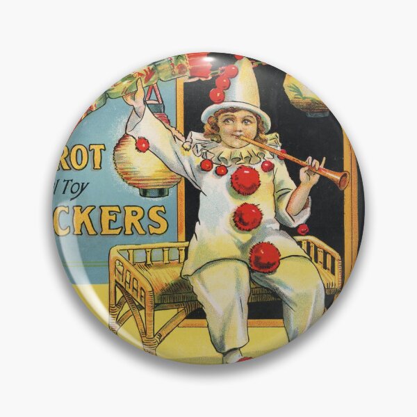 Item preview, Antique Festive Pierrot Crackers Label designed and sold by prettycritters.