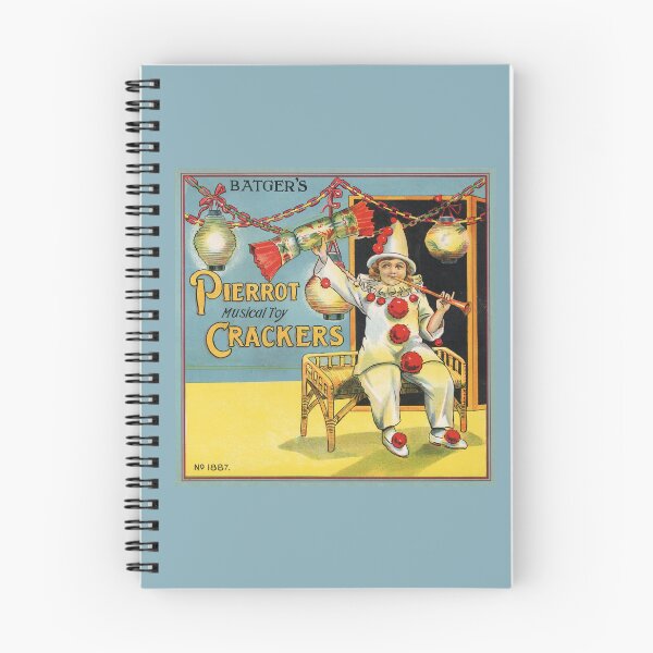Item preview, Antique Festive Pierrot Crackers Label designed and sold by prettycritters.