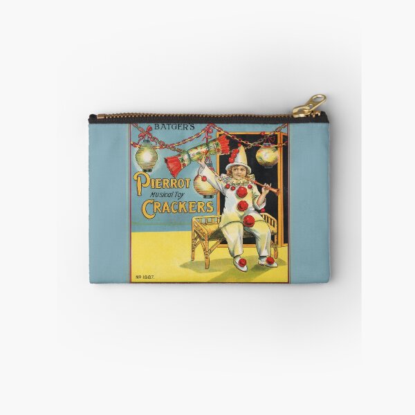 Item preview, Antique Festive Pierrot Crackers Label designed and sold by prettycritters.