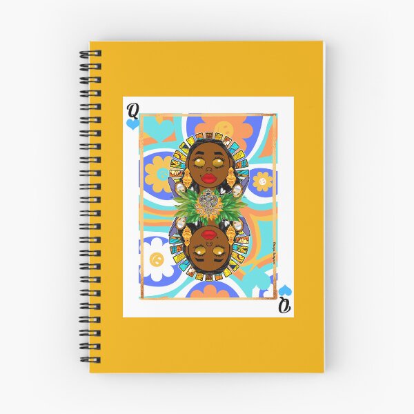 Item preview, Oshun Retro Veve Floral Trippy Playing Card designed and sold by artbyomega.
