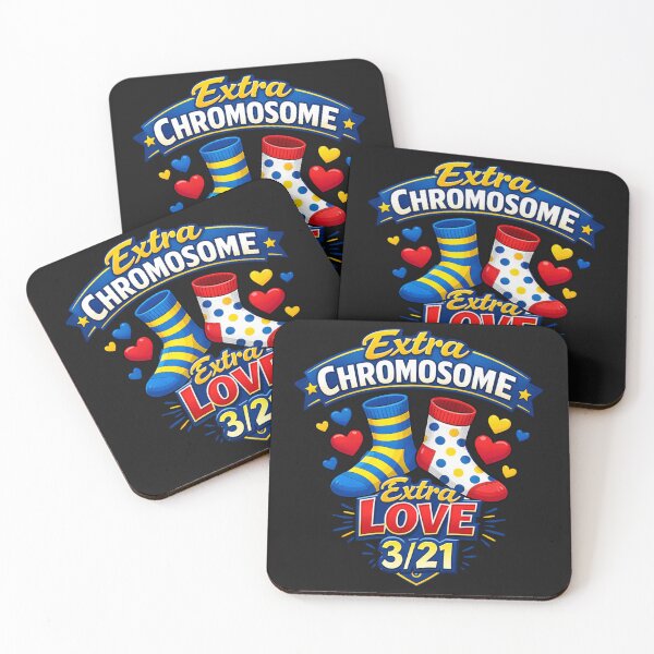 Item preview, Down Syndrome Awareness Extra Love Socks 3/21 designed and sold by Tsugraf Designs.