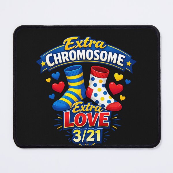 Item preview, Down Syndrome Awareness Extra Love Socks 3/21 designed and sold by Tsugraf Designs.