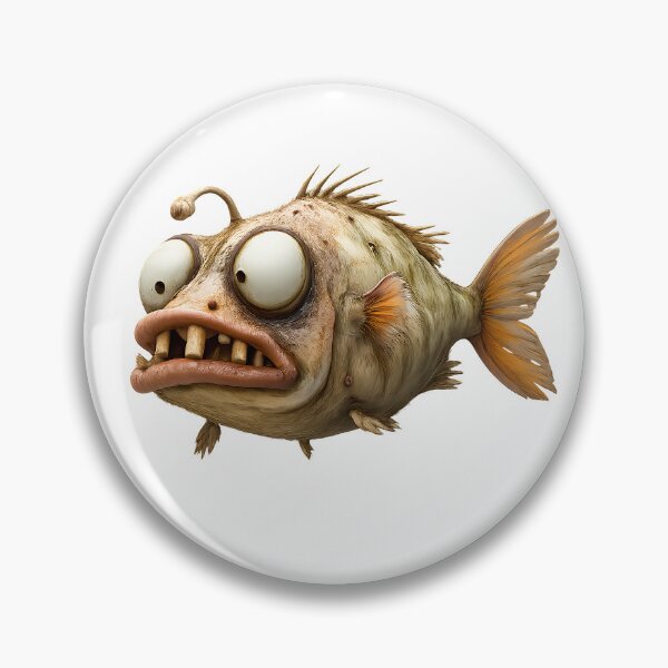 Item preview, Funny Ugly Deep Sea Fish designed and sold by Rightstudio1.