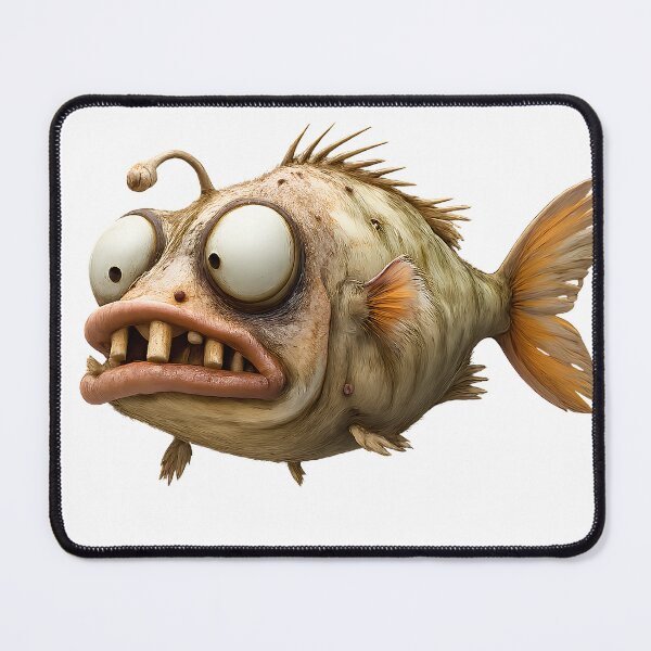 Item preview, Funny Ugly Deep Sea Fish designed and sold by Rightstudio1.