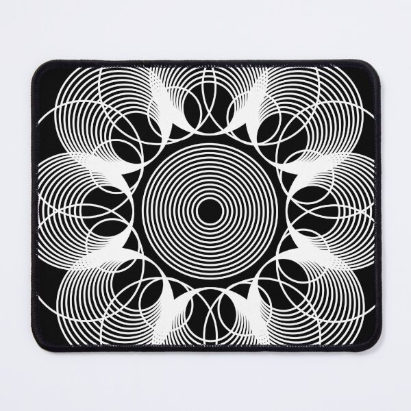 Item preview, Copy of Fancy-turning  003 white on black designed and sold by Rupert Russell.