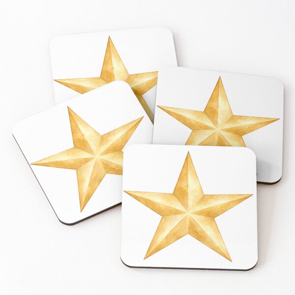 Item preview, Sunflower Watercolor Star designed and sold by Blink Art Studio.