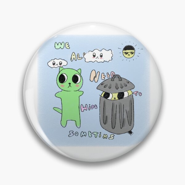 Item preview, We All Need To Hide Sometimes designed and sold by StnkysStkrz.
