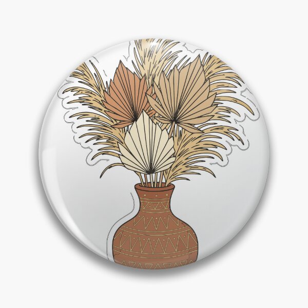 Item preview, Boho Pampas Grass in Terracotta Vase Art - Neutral Desert Botanical Print designed and sold by BestChoiceService.