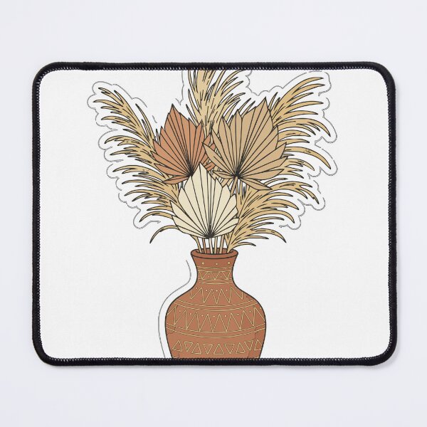 Item preview, Boho Pampas Grass in Terracotta Vase Art - Neutral Desert Botanical Print designed and sold by BestChoiceService.