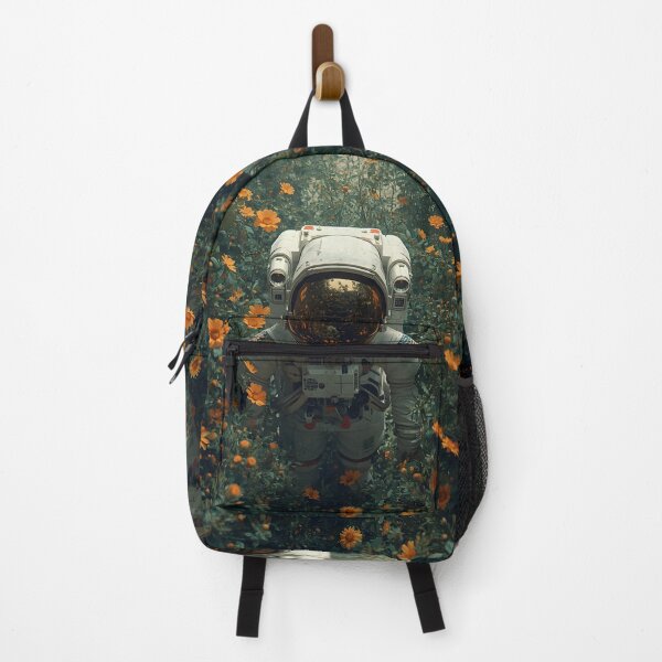 Item preview, Cosmic Sci-Fi Nature Camomiles Delights With Astronaut designed and sold by GrinGalore.