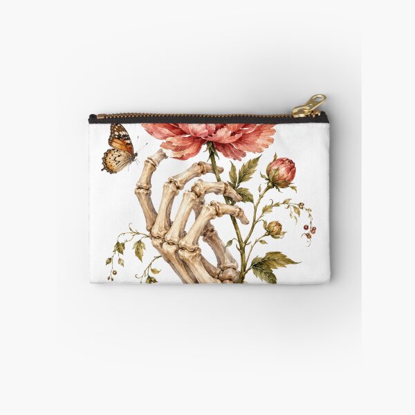 Item preview, Skeletal Hand Holding Flower designed and sold by Tropical art.