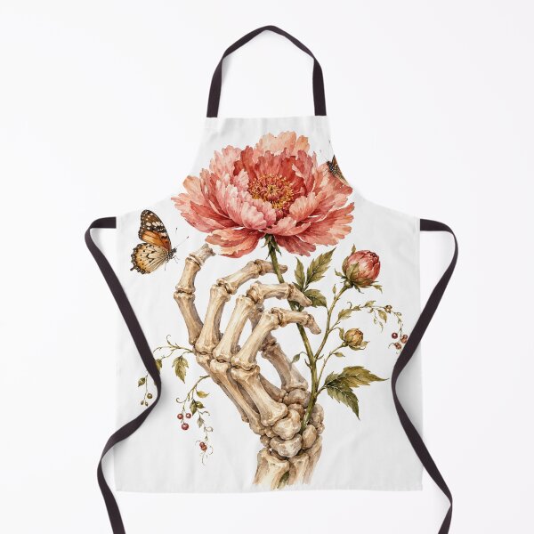 Item preview, Skeletal Hand Holding Flower designed and sold by Tropical art.