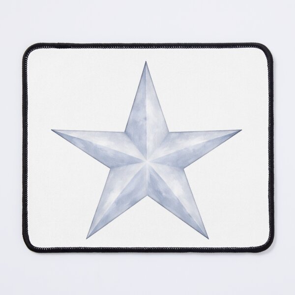 Item preview, Ice Blue Watercolor Star designed and sold by Blink Art Studio.