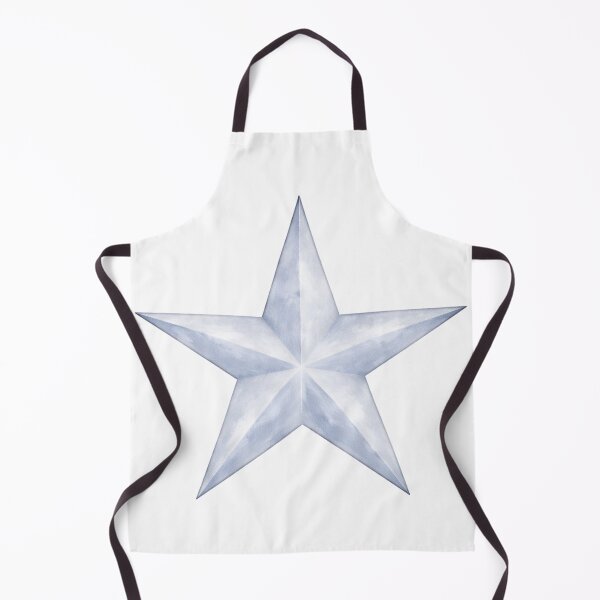 Item preview, Ice Blue Watercolor Star designed and sold by Blink Art Studio.