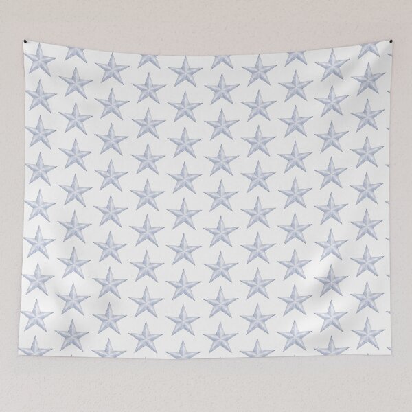 Item preview, Ice Blue Watercolor Star designed and sold by Blink Art Studio.