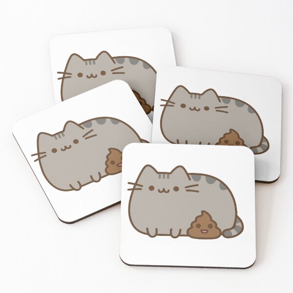 Item preview, pusheen poop designed and sold by daenarys123.