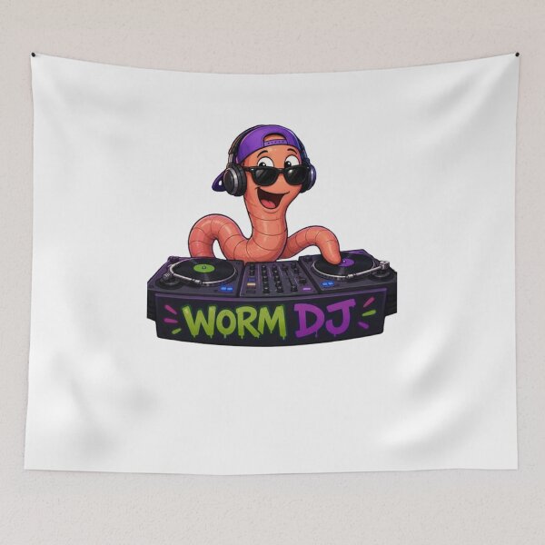 Item preview, Worm DJ designed and sold by Gokuxtreme.