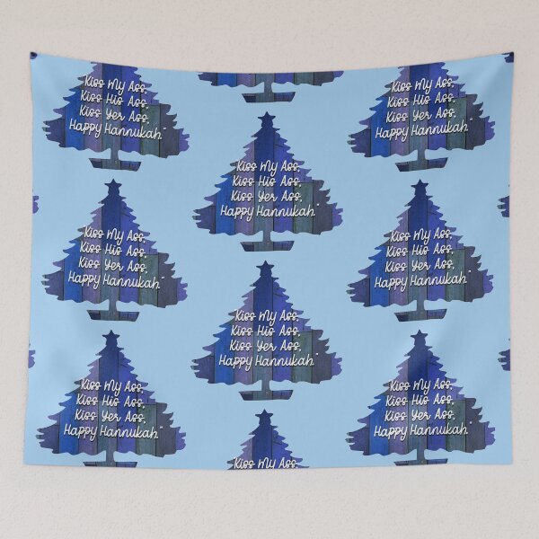 Item preview, Happy Hannukah Tree designed and sold by Normbot2000.