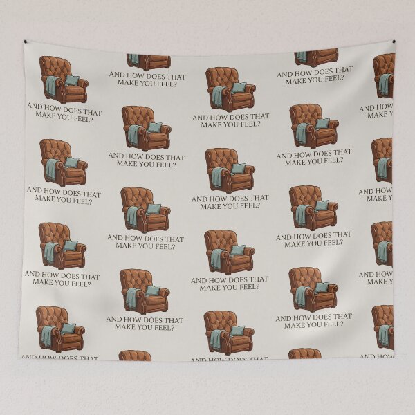 Item preview, Psychologist Gift And How Does That Make You Feel Terapist Humor designed and sold by AkDesign022.