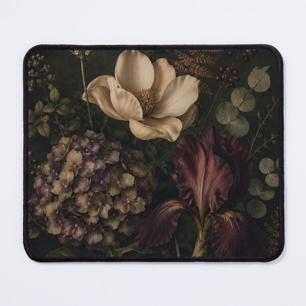 Item preview, Dark Botanical Floral Wall Art Poster designed and sold by Tienda-Vane.