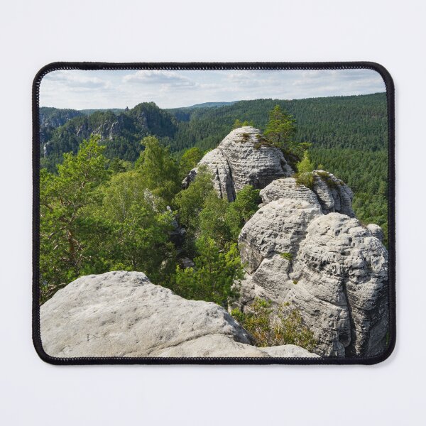 Item preview, View from the Gamrig mountain into Saxon Switzerland 2 designed and sold by Heidemüllerin.