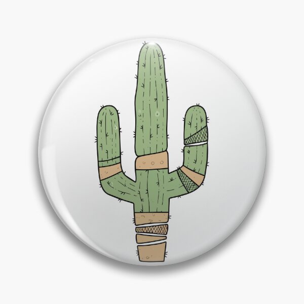 Item preview, Minimalist Boho Saguaro Cactus Art - Sage Green Southwestern Desert Sticker designed and sold by BestChoiceService.