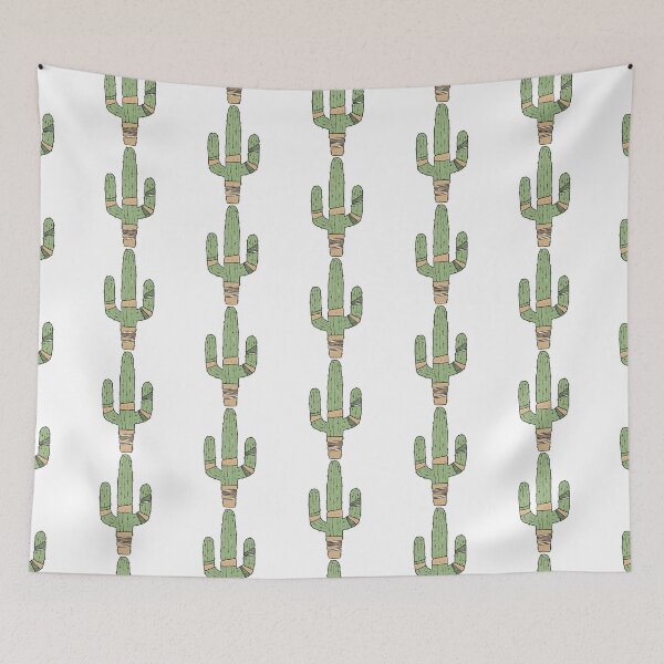 Item preview, Minimalist Boho Saguaro Cactus Art - Sage Green Southwestern Desert Sticker designed and sold by BestChoiceService.